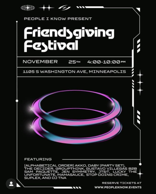 Friendsgiving Festival