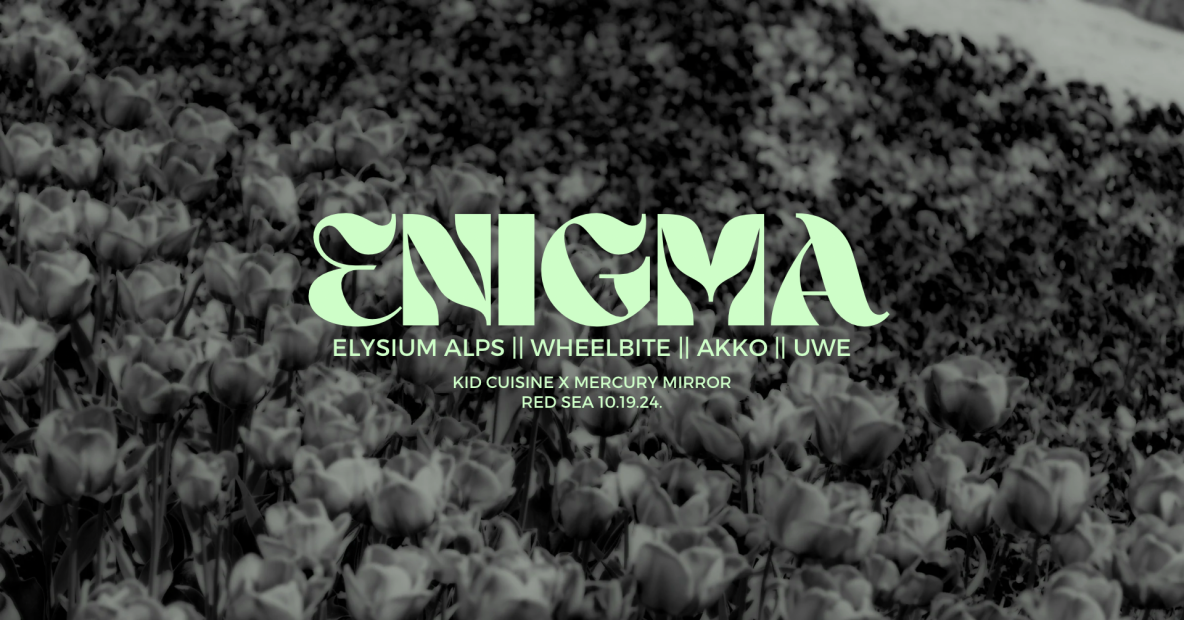 Enigma Saturday 10.19.24