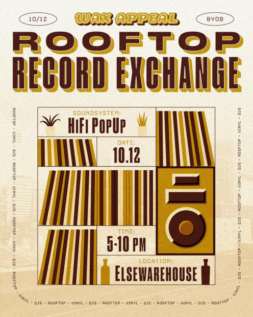 Wax Appeal Rooftop Record Exchange