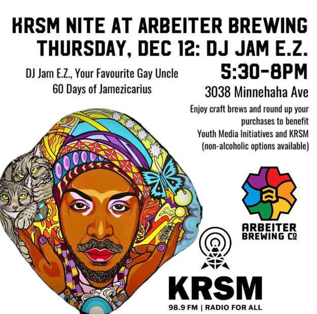 KRSM Nite at Arbeiter Brewery