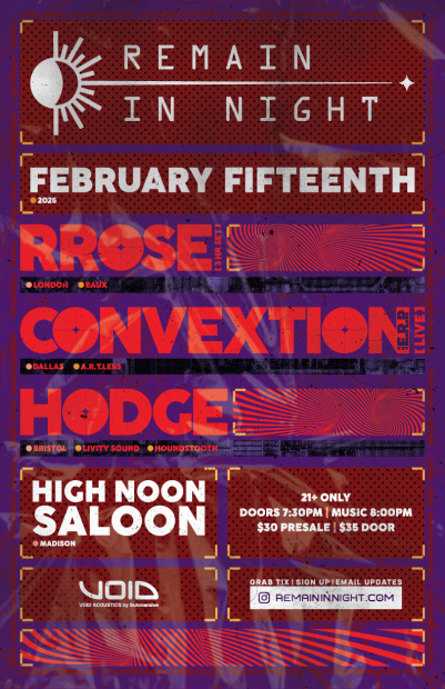 RiN w/ Rrose, Convextion aka E.R.P., & Hodge