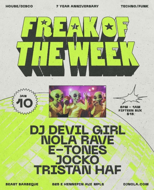 Freak of the Week - 7 Year Anniversary