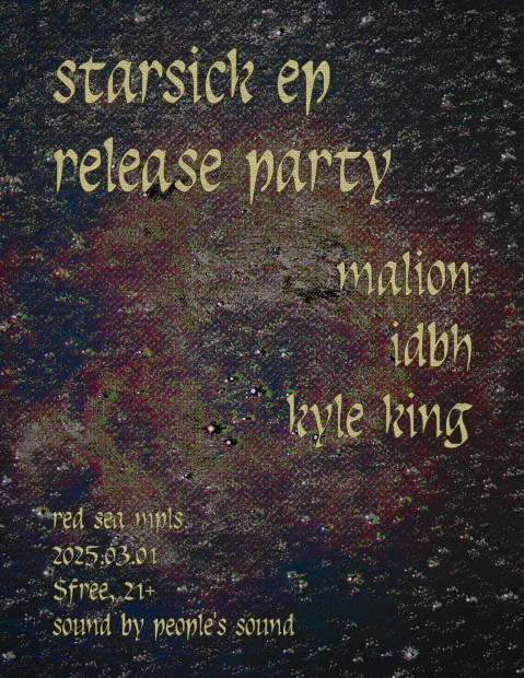 Starsick EP Release Party