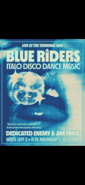 Blue Riders Italo Disco with Sarah Wolf