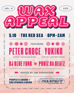 Wax Appeal ft. Peter Croce & Yukiko - Official Movement Pre-Party