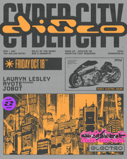 CYBER CITY DISCO - LAURYN LESLEY, RYOTE, JOBOT