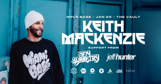 MBass presents Keith MacKenzie @ The Vault