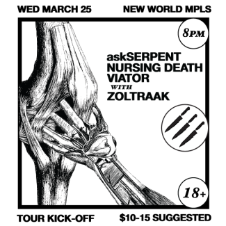 askSERPENT, Nursing Death, and Viator Tour Kick-Off 