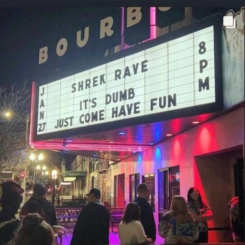 Shrek Rave Live at Bourbon Theatre Lincoln Nebraska (1/27/23)