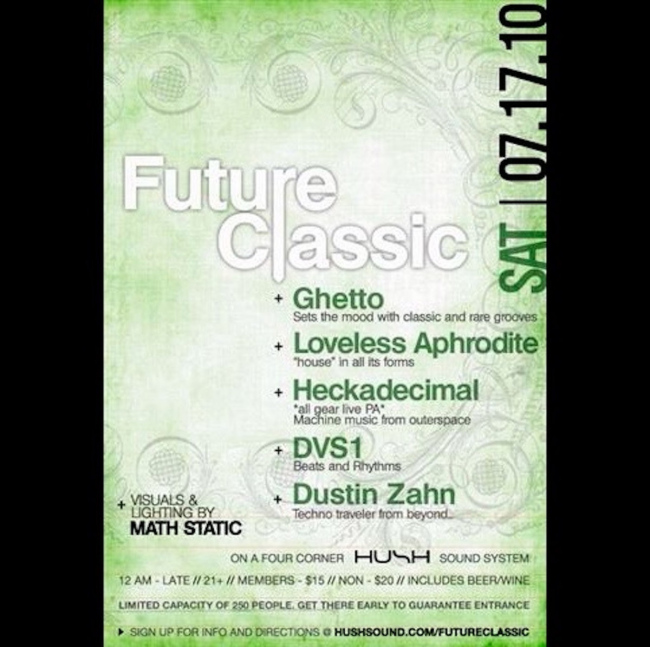 live @ future classic