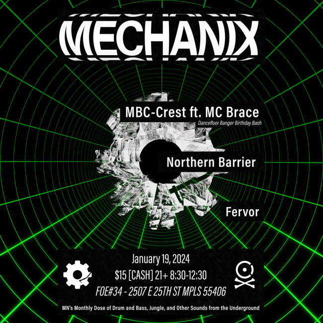 Mechanix 01/19/24 Dancefloor Bangers Promo