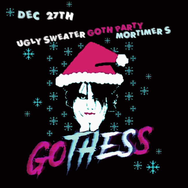 Ugly Sweater Goth Party