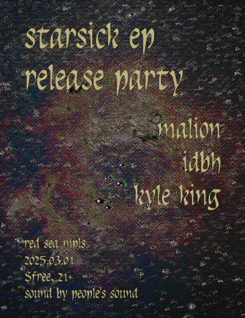 Starsick EP Release Party