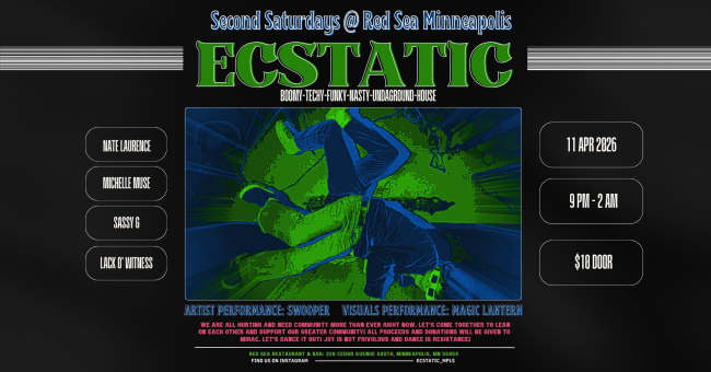 Ecstatic Music Second Saturdays 